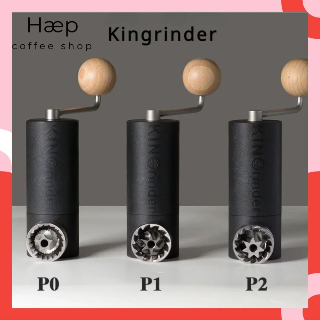 [พร้อมส่ง] Kingrinder P0 P1 P2 เครื่อง ที่บดเมล็ดกาแฟ แบบพกพา ราคา ถูกที่สุด ดีลบีเคเค