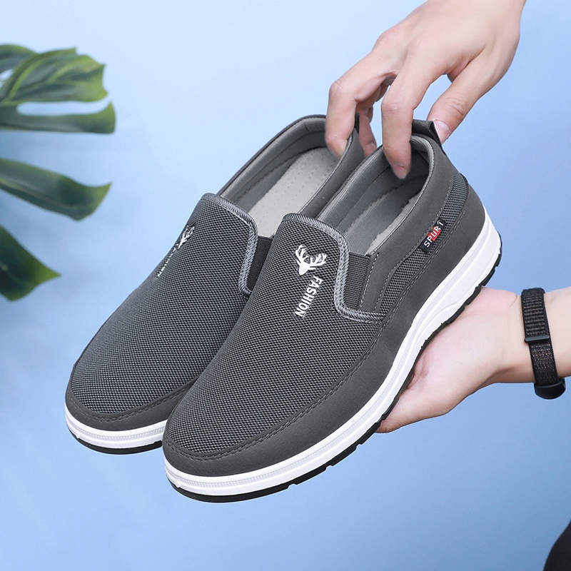 LHfashion งานเข้าใหม่พร้อมจัดส่ง รองเท้าผ้าใบลำลองทรงสปอร์ต งานสลิปออน ดีไซน์ดีฟีลมินิมอล พร้อมส่งให้เลือกถึง 3 สี งานดี