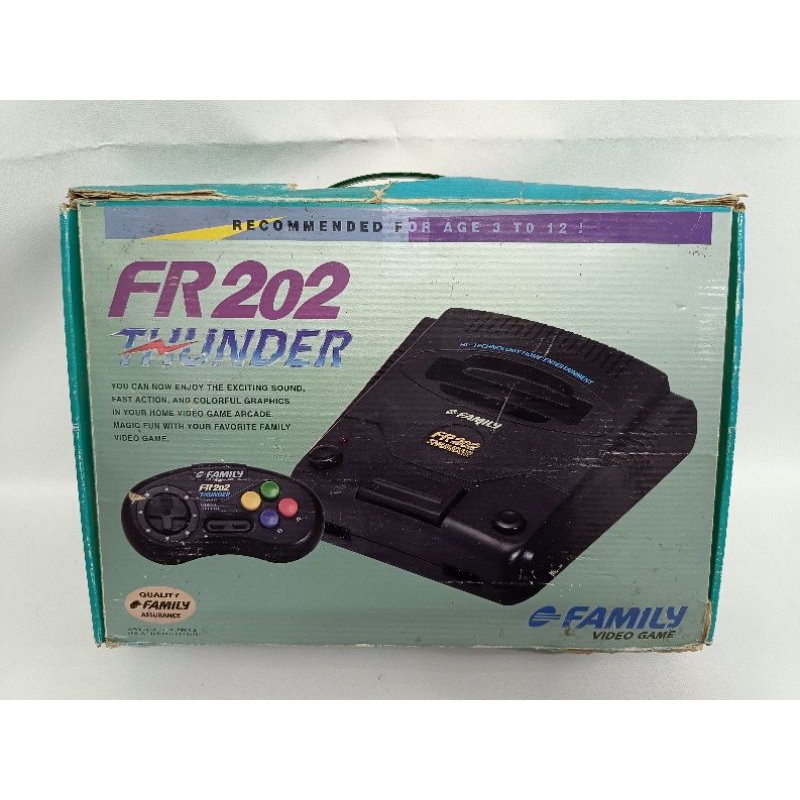 FR202 Thunder  แท้งานไทย จาก Family งานกล่อง ชุดไฟไทยระบบAVโรงงาน เล่นได้ปกติจอยกดได้ดี กล่องไม่สวยเ