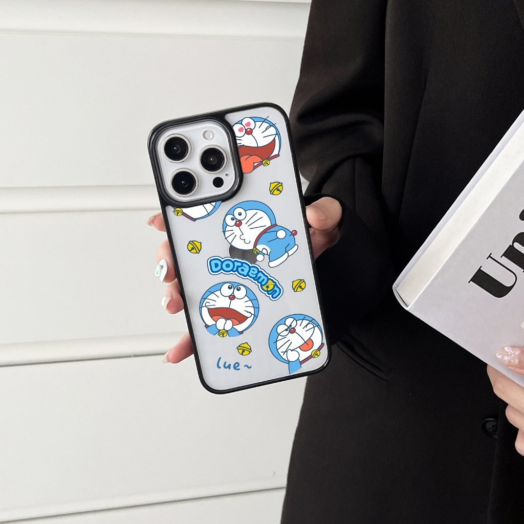 พร้อมส่งในไทย เคสไอโฟน 11 12 13 14 15 16Plus 16Pro 16Promax โดราเอม่อน โปร่งใส เคสซีลกันน้ํา สําหรับ iPhone 7 8 X XR XS