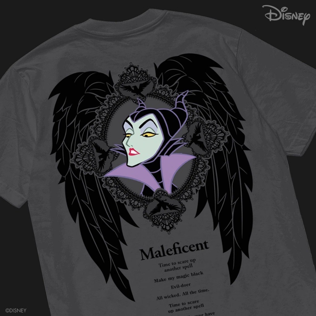 Power 7 تيشيرت Villains ‏Disney — رمادي — صورة 2