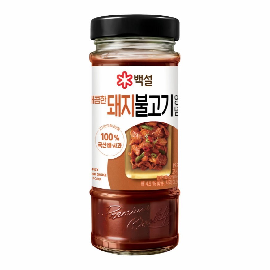 พร้อมส่ง 매콤한 돼지불고기양념 ซอสบูลโกกิหมักหมู CJ Spicy Bulgogi Sauce for Pork 500g