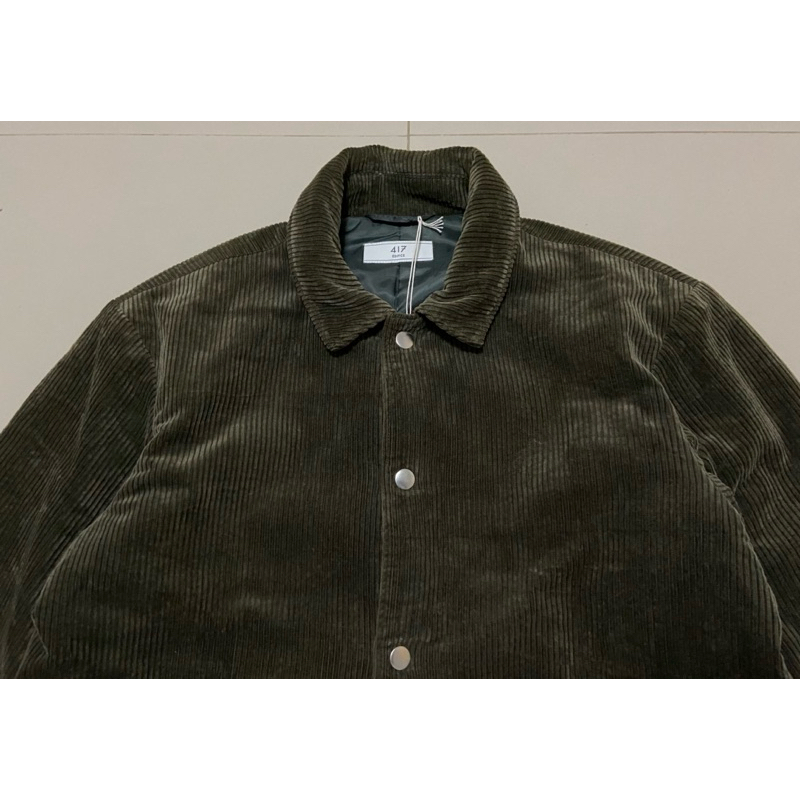 เสื้อแจ็กเก็ตแขนยาว 417 edifice ผ้าสไตล์ลูกฟูก