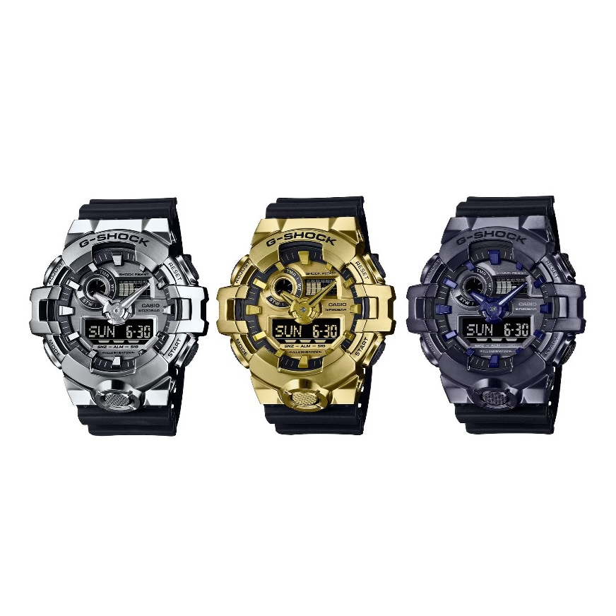 G-Shock Metal face รุ่น GM-700-1A, GM-700G-9A, GM-700G-6A