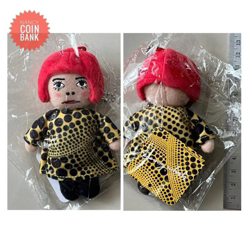 โพสนี้ลดราคา Yayoi KUSAMA KEYCHAIN CHARM YAYOI KUSAMA YAYOI KUSAMA Humanoid Polka（ราคา1ตัว)
