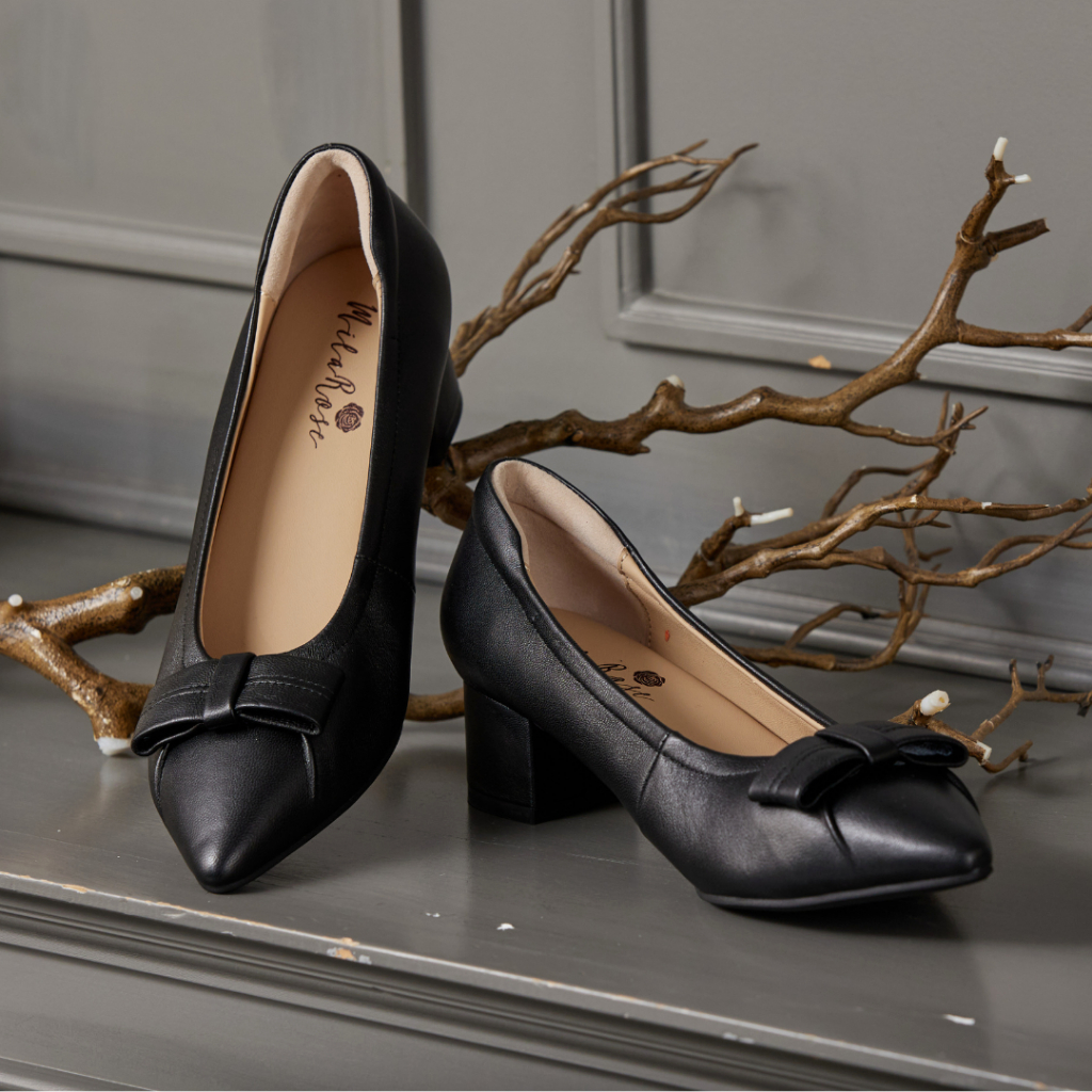 รองเท้าหนังแกะรุ่น 8M85-106 HEELS 2 INCH COLLECTION