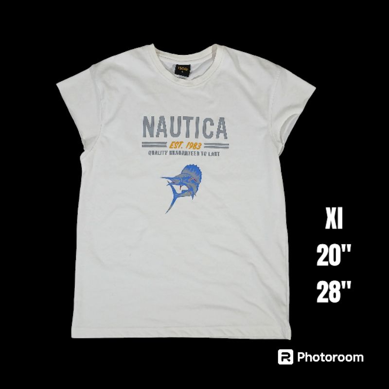 เสื้อยืดมือสอง•เสื้อยืดวินเทจ•Nautica®️