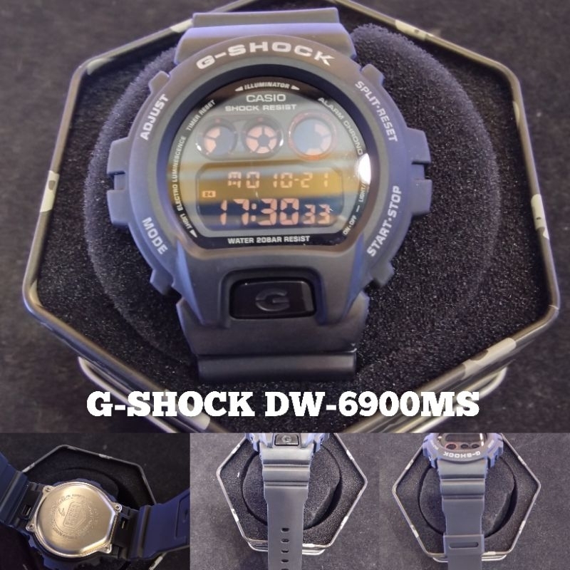 G-SHOCK DW-6900MS ของแท้มือสอง สภาพสวย