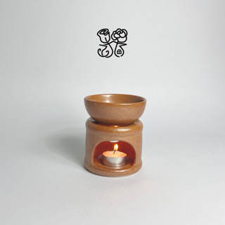 เตาอโรม่า น้ำมันหอมระเหย แยกชิ้น อุ่นออย ฮอตออย เซรามิค