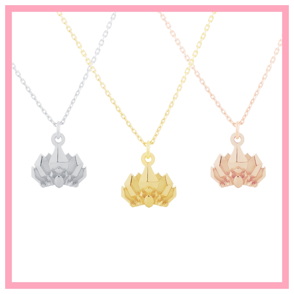 PUJA BLESSING NECKLACE ORIGINAL สร้อยคอพร้อมจี้มงคลขนาดออริจินอล พระพิฆเนศ พระแม่ลักษมี ท้าวเวสสุวรรณ และ 15 องค์เทพ *ปลุกเสกแล้ว*
