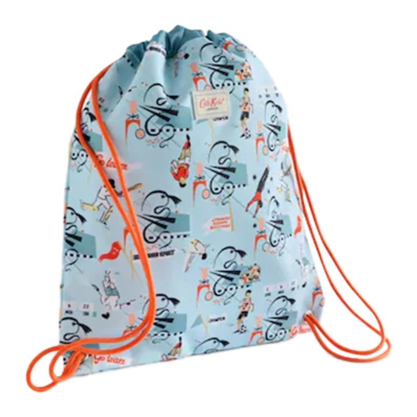 Cath Kidston Kids Boy Drawstring Backpack Sports Blue