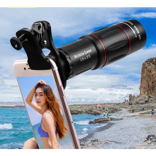 Inram Apexel 18X เลนส์ซูม Universal Apexel เลนส์ 18x25 ซูม HD เลนส์โทรศัพท์มือถือสําหรับโทรศัพท์มือถือ Universal 18X 28X