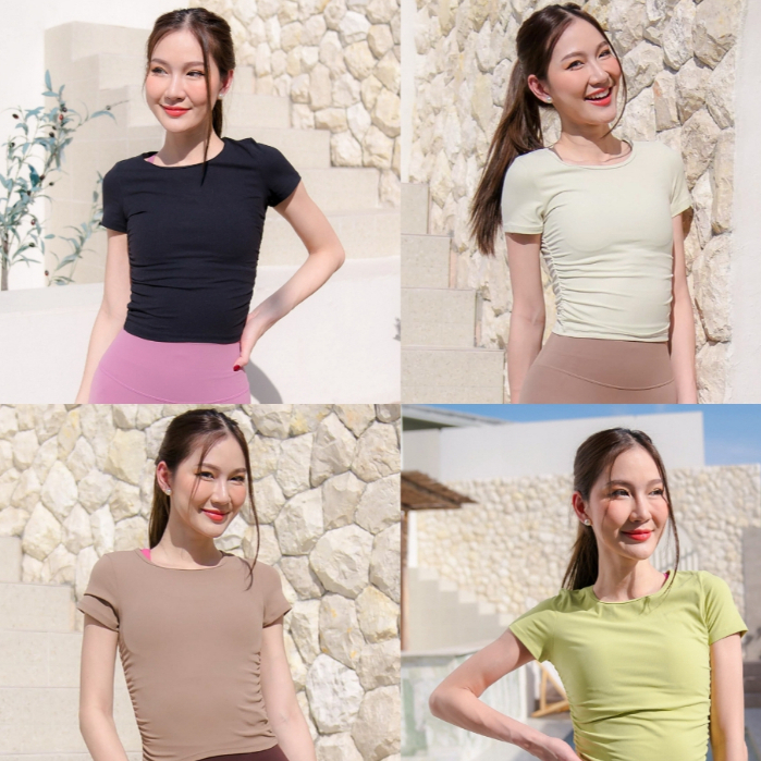 Lunar Gymwear - Lita Tank - เสื้อคลุมเนื้อผ้าร่อง นุ่มสบาย ใส่แล้วไม่อึดอัด กระชับพอดีตัว