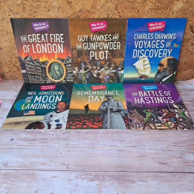 (New)Why do we remember ? 6 books collection