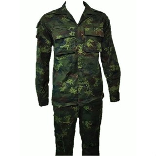 ชุดฝึกทบ.ดิจิตอลพรางเขียวรุ่นใหม่