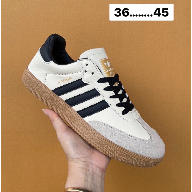 รองเท้าผ้าใบAdidas samba สินค้าพร้อมกล่อง มี36-45