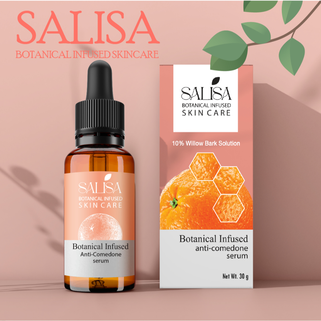 Salisa Botanical Infused Anti-Comedone Serum 30 ml.(10% Willow Bark Extract)