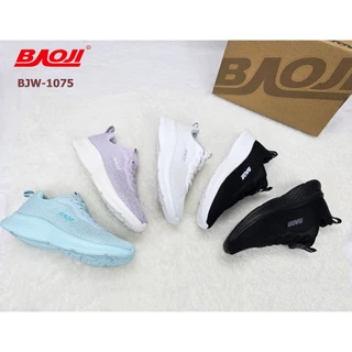 **BAOJI** [ลิขสิทธิ์แบรนด์แท้] (BJW-1075) รองเท้าผ้าใส่ทำงาน เหมาะกับ ยืน/เดินนานๆ เน้นเบา ส้นสูง 3.5 ซม.*ไซส์ 37-41*