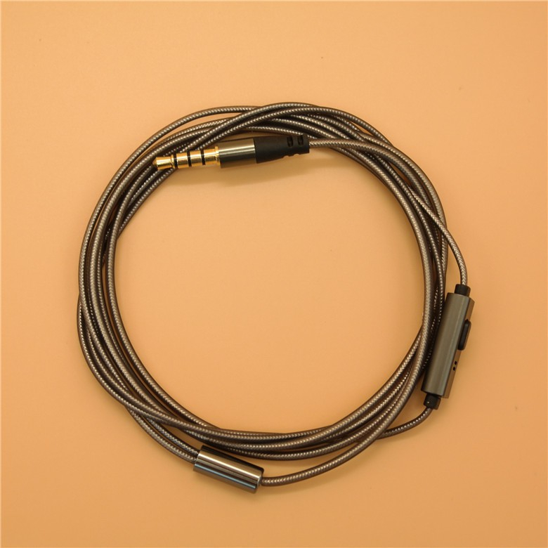 สายหูฟัง กึ่งสำเร็จรูป titanium alloy foil หุ้ม TPE คุณภาพดี ราคา ถูกที่สุด ดีลบีเคเค แกลเลอรีภาพที่ 3