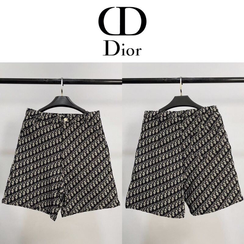 กางเกงขาสั้น Christian Dior Monogram Short Pants