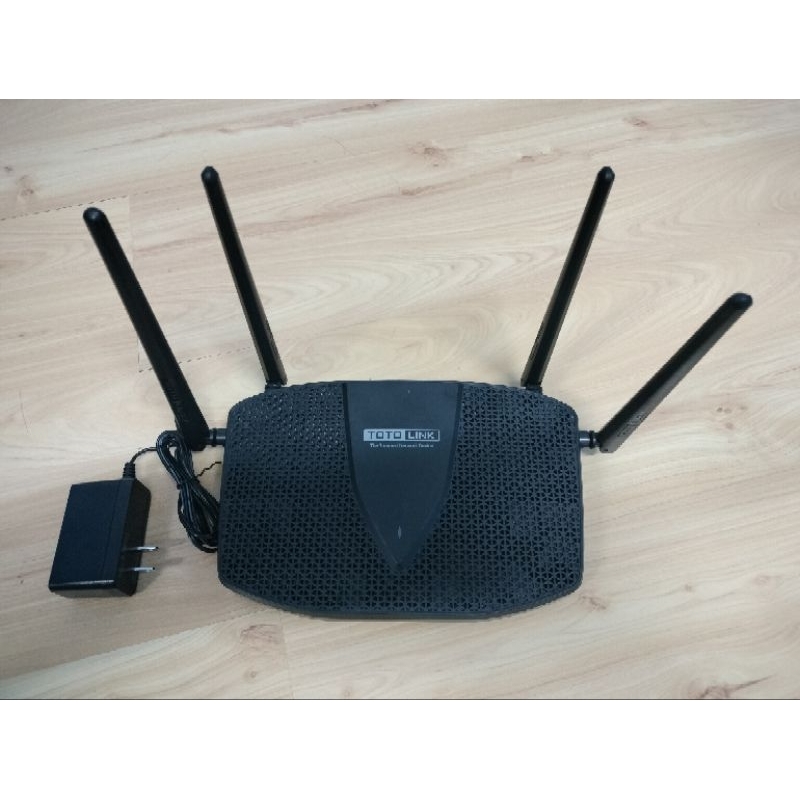 Wifi6 AX1800 Repeaterได้ TOTOLINK. X5000r Dual Band Gigabit Router มือสองเทสแล้วใช้งานได้ปกติ