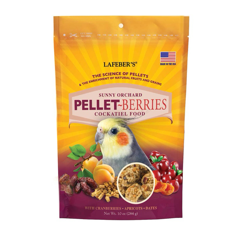 Lafeber อาหารนก Pellet-Berries for Cockatiels (10oz)