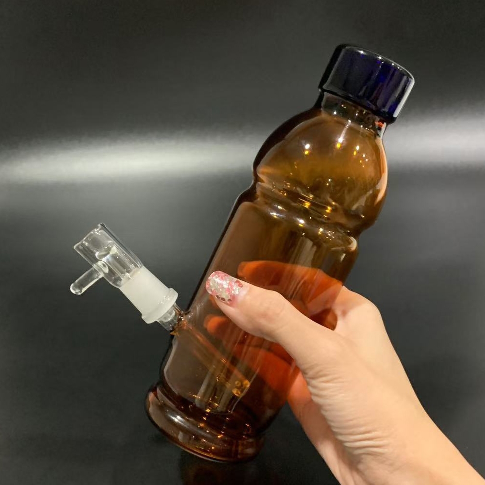 บ้องแก้ว 20CM คัพสายเขียว หลอดวิทยาศาสตร์ ขนาดขวดมินิ พร้อมส่งในไทย Glass bong mini