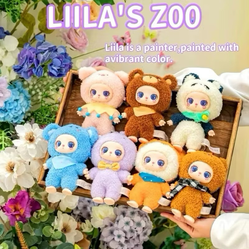 Liila Cat Zoo V2  พร้อมส่งจากไทยนะคะ 🇹🇭  สินค้าเป็นแบบเช็คการ์ด ไม่ได้เช็คตัวนะคะ
