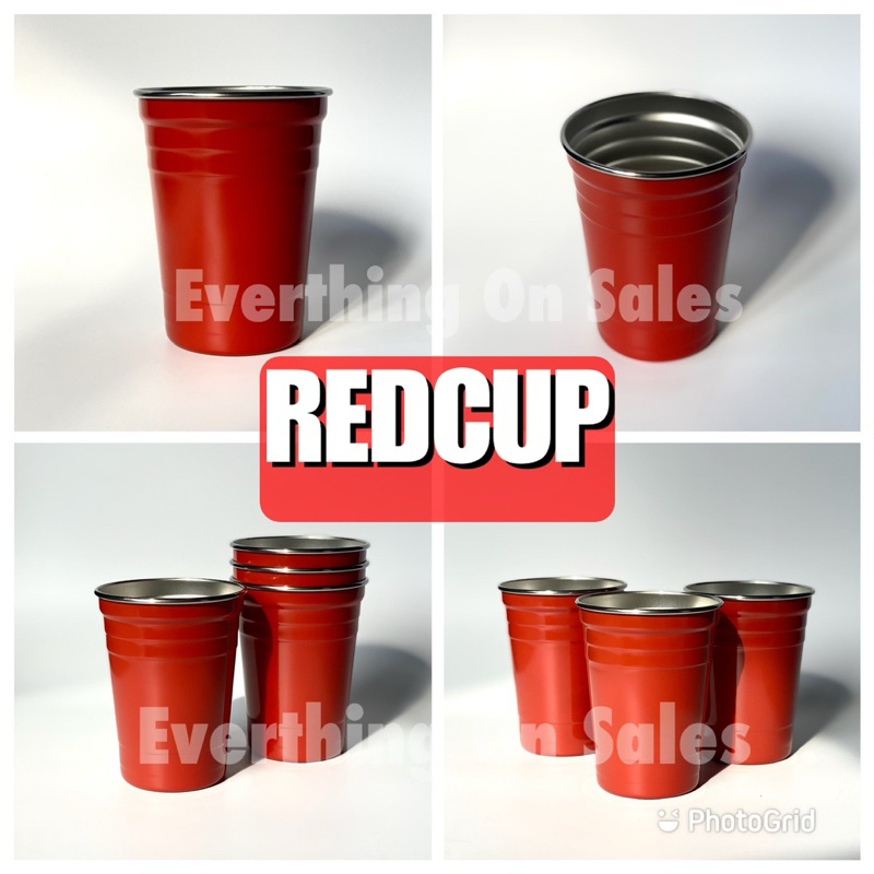 แก้วแดงปาร์ตี้ สแตนเลสคุณภาพดี Red Cup Party