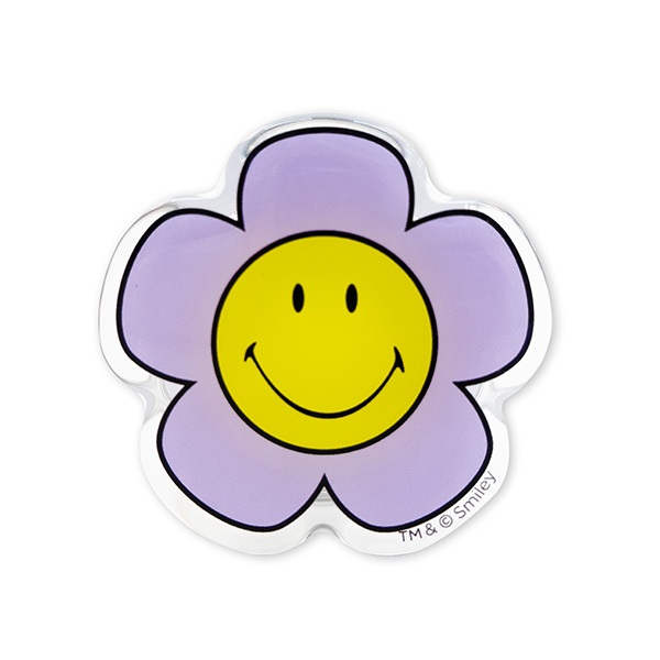 SMILEY® LILAC DAISY ACRYLIC GRIPTOK