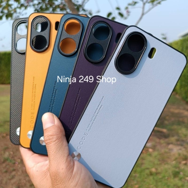 เคส สำหรับรุ่น Poco C65 ขอบซิลิโคน+กันกล้อง #C65