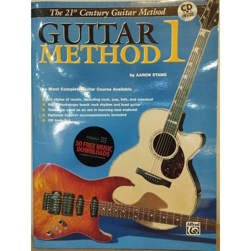 21ST CENTURY GUITAR METHOD 1 W/CD /029156083101/ลดพิเศษปกมีรอย