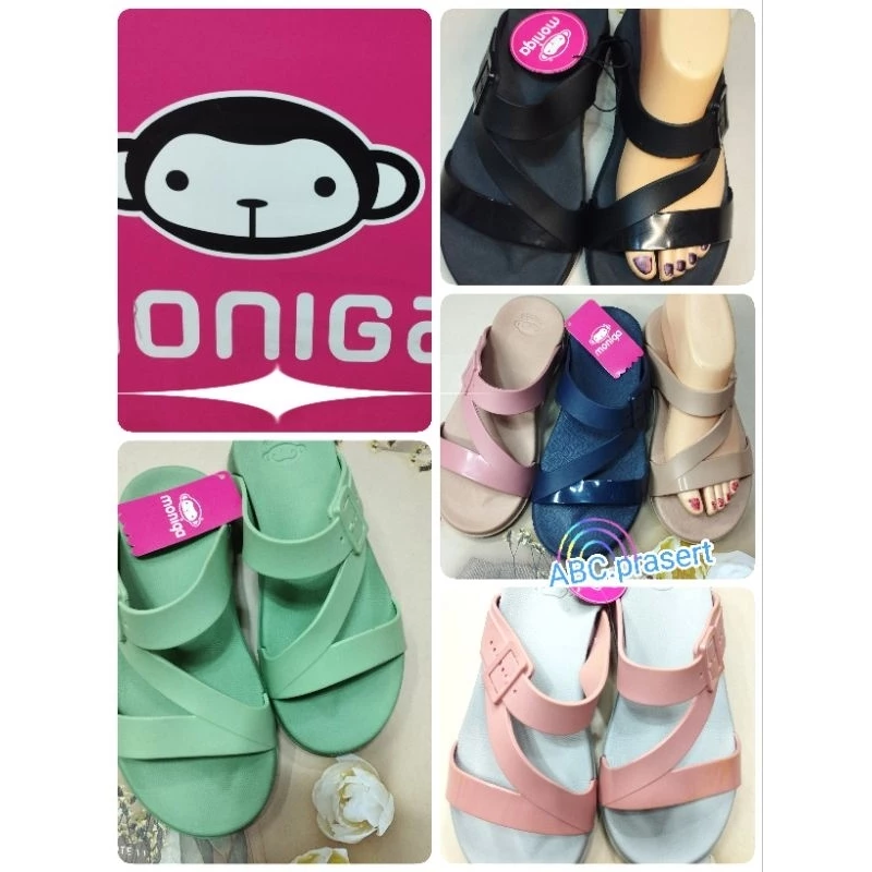 รองเท้า แตะ สวม MONOBO moniga 7 ส้นสูง มีบุคลิกสวยงาม