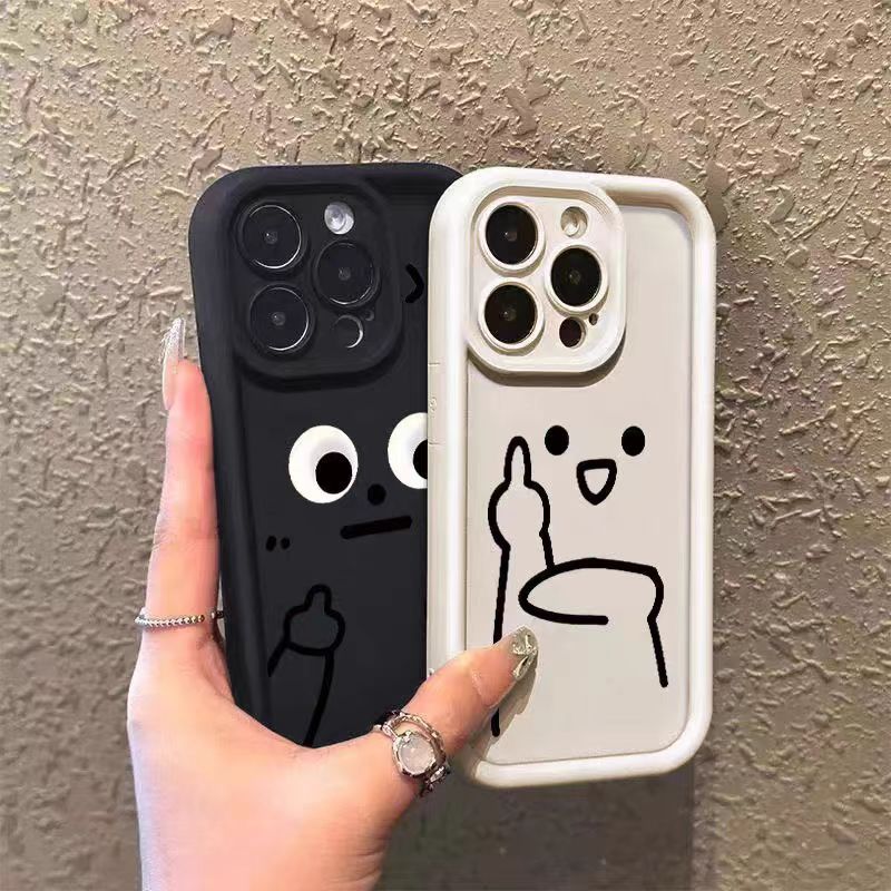 🔥ส่งจากไทย🔥เคส iphone 7P 8P 11 13 14 Pro Max กล้องป้องกันมิตรกับสิ่งแวดล้อมกันกระแทกดอกโกรธและดูหมิ่น
