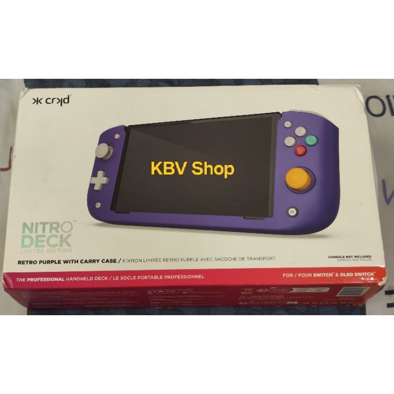 (⚡มือ 2 พร้อมส่ง⚡)Nitro Deck For Nintendo Switch มือสอง