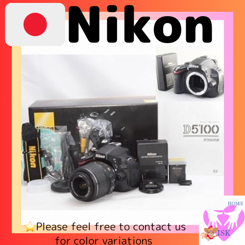 ชุดเลนส์ Nikon D5100 18-55Vr ส่งตรงจากญี่ปุ่น ใช้ Nikon D5100 Dslr Body
