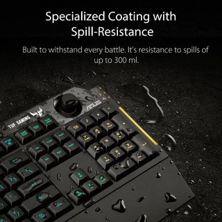 ASUS RA04 Gaming Keyboard TUF GAMING K1 (90MP01X0-BKLA00)