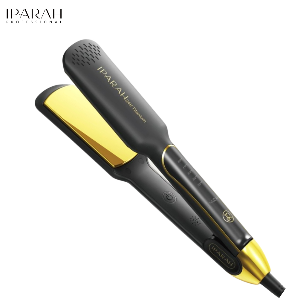 เครื่องหนีบผมไทเทเนียม Titanium Hair Straightener IPARAH P-125 เครื่องหนีบผม หนีบผมตรง ร้อนเร็ว