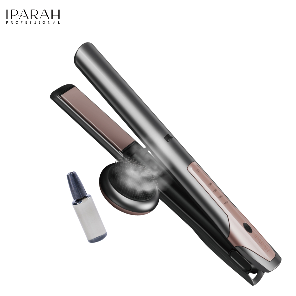 เครื่องหนีบ เครื่องหนีบผมไร้สาย Iparah RECHARGEABLE P-182 IPARAH เครื่องหนีบผม เครื่องหนีบผมแบบพกพา หนีบตรง
