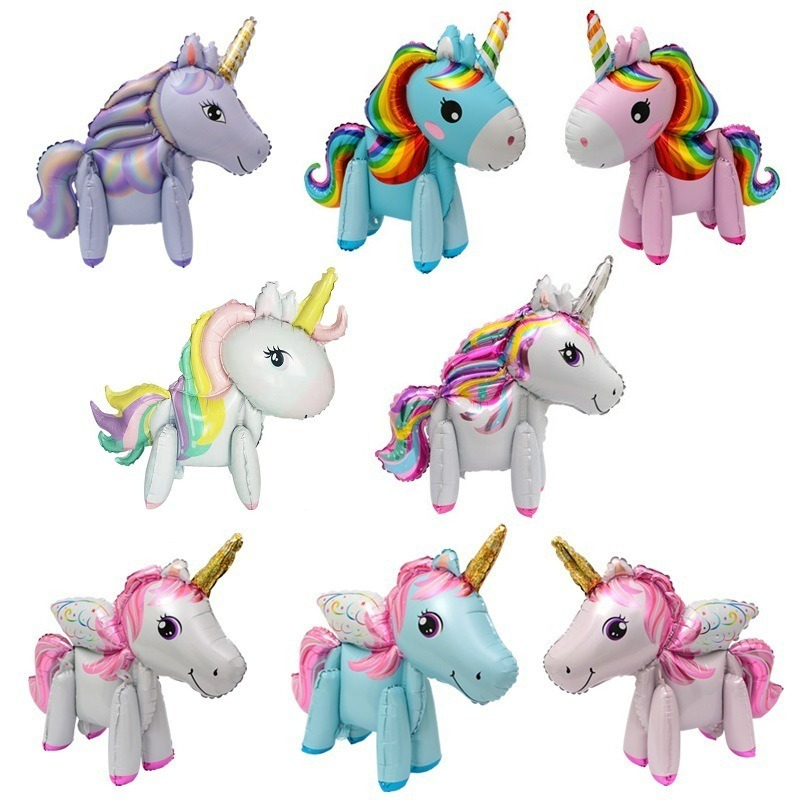 Unicorn 3D balloon ลูกโป่ง ยูนิคอร์น