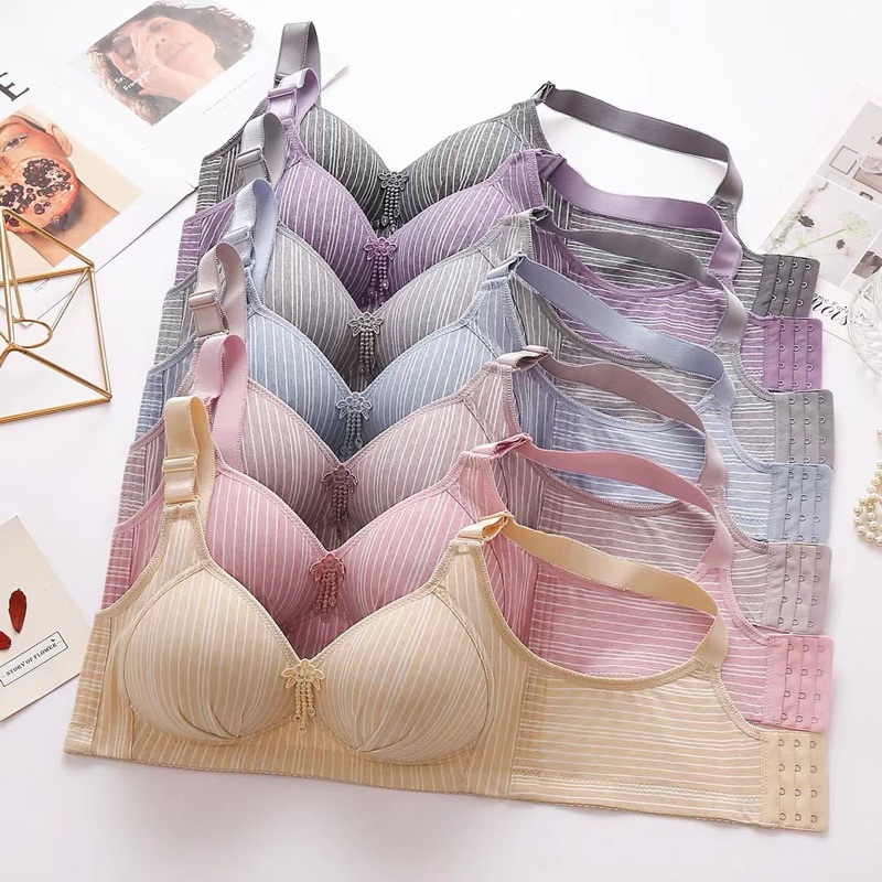 450-เสื้อชั้นในสาวอวบ ไซส์ใหญ่ สำหรับสาวพลัสไซส์ ไร้โครงเหล็ก ฟองน้ำบาง เต้าแบบฟูลคัพ เก็บกระชับ Size 36-44
