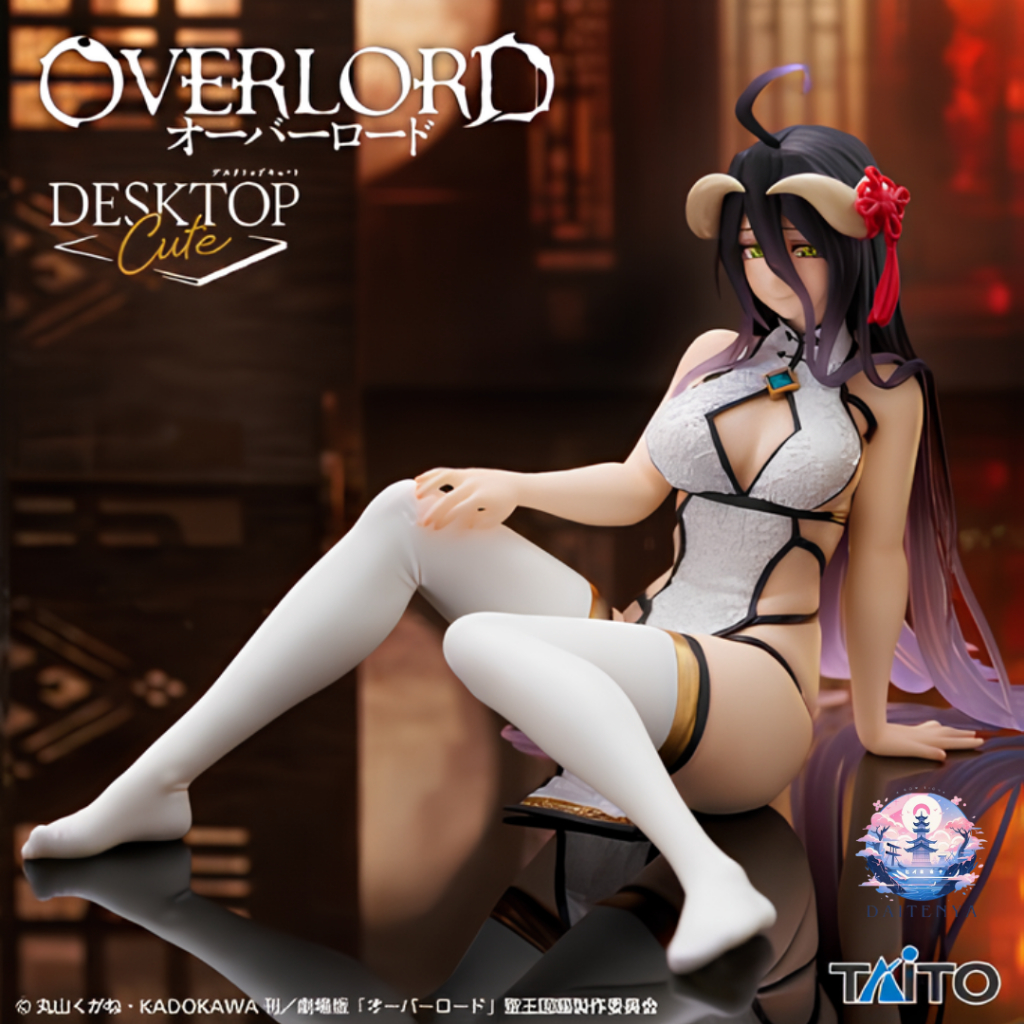 [TAITO]Overlord Desktop Cute Figure  Albedo ~Chinese Dress ver.~