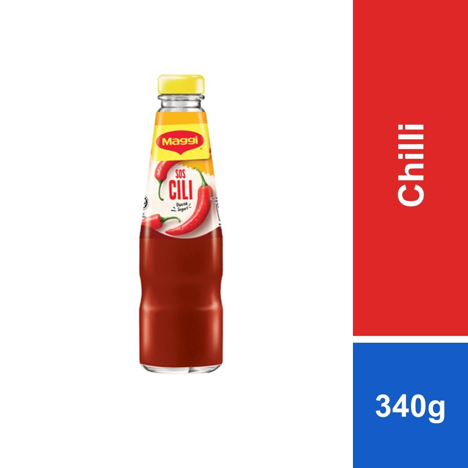 ซอสพริกแม็กกี้ (maggi  chili sauce) sos cili 340g Product of Malaysia HALAL