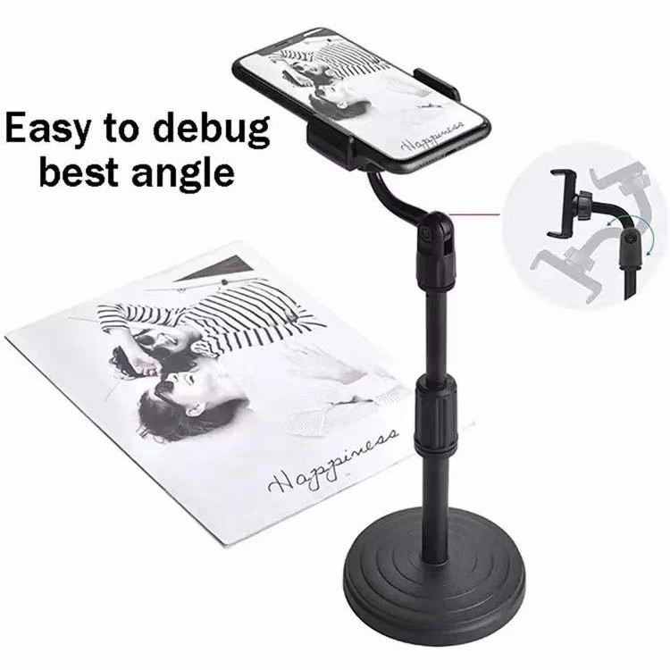 ขาตั้งมือถือ แท่นวางมือถือ ที่วางโทรศัพท์โต๊ะ แท๊บเล็ตที่วางโทรศัพท์มือถือ พับเก็บและพกพาได้ - รูปที่ 3
