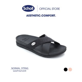 Scholl รองเท้าแตะแบบสวมสกอลล์-เรมิ Remi เทคโนโลยี ไบโอปรินท์…