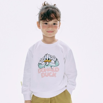 GIORDANO เสื้อสเวตเชิ้ตเด็ก Junior's French Terry Sweatshirt 03084637