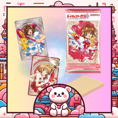 [พร้อมส่ง] การ์ด เวเฟอร์ แยกลาย / Cardcaptor Sakura Wafers -25th anniversary-  [Bandai]