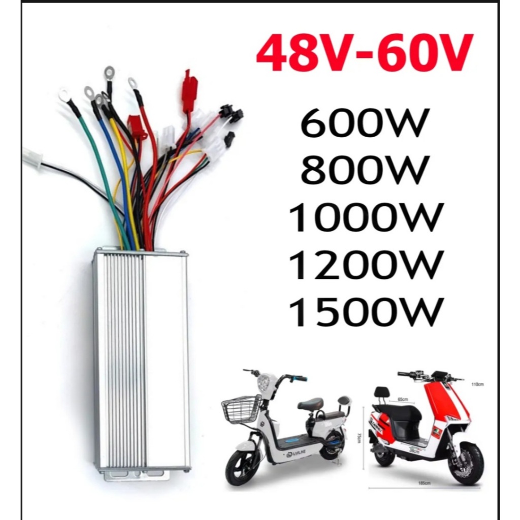 (สต็อกในไทย) กล่องรถไฟฟ้า (48-64V)  600W  800W 1000W 1200W (48-84V) 3000W พร้อมคู่มือ // T