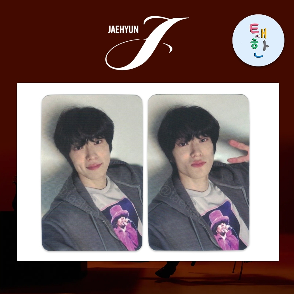 🔥ส่งด่วน ส่งทันที🔥 [NCT127] JAEHYUN 'J' PHOTOCARD (การ์ดอย่างเดียว)