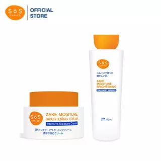 [SET] SOS ZAKE MOISTURE BRIGHTENING TREATMENT ESSENCE 170 ML + ZAKE MOISTURE BRIGHTENING CREAM 50 ML